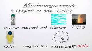 Aktivierungsenergie  Chemie  Allgemeine und anorganische Chemie [upl. by Arytal]