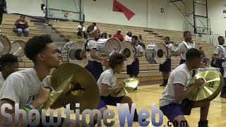 Huntington High Drumline and Drummajor 2018 [upl. by Landsman898]