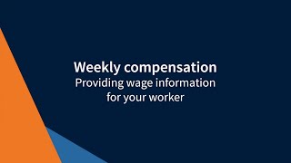 Providing wage information for your worker [upl. by Isabea768]