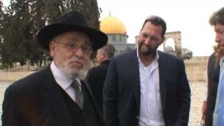 Rabbi Moshe Dovid Tendler on the Temple Mount [upl. by Claybourne118]