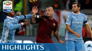 Lazio  Roma  02  Highlights  Giornata 15  Serie A TIM 201617 [upl. by Llecrad]