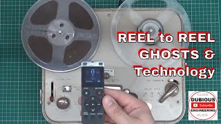 DuBEnG REEL to REEL Vintage Magnetic Tape Recording reveals good ghosts of the past old technology [upl. by Jeni987]