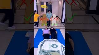 Double Blanket Challenge So Fun Quickly Ask Family And Friends To Play Funnyfamily Partygames [upl. by Gillmore]