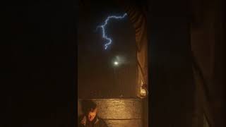 Weathering The Storm With Arthur In A Covered Wagon preview RDR2 ASMR thunderambience asmr [upl. by Willamina172]