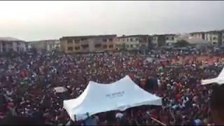 IPOB Nanmdi Kanu stormed the commercial city of Onitsha Anambra state 772017 [upl. by Angid]