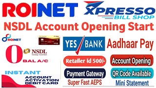 Roinet CSP ID kaise banaye  NSDL Payment Bank account opening kaise kare  NSDL CSP ID kaise banaye [upl. by Dewain]