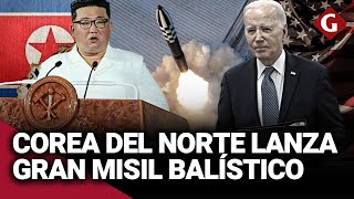 COREA DEL NORTE 🇰🇵 lanza MISIL BALÍSTICO y en RESPUESTA a ESTADOS UNIDOS 🇺🇸  Gestión [upl. by Einnaffit791]