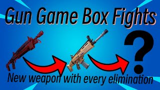 How to make a Gun Game map on Fortnite the quick way 2024 [upl. by Einiffit]