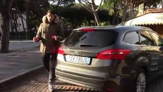 Test drive 2015 Ford Focus Wagon 15 restyling  Prova su strada nuova Ford Focus Wagon facelift [upl. by Anoved566]