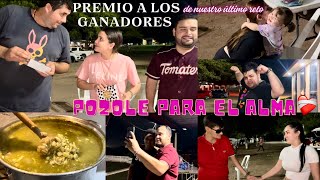 CONVIVIENDO CON UN BUEN POZOLE VERDE  ENTREGA DE PREMIOS 🥇  VLOG [upl. by Raynah543]