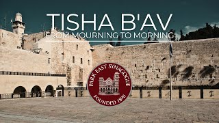 Tisha BAv • From Mourning to Morning • August 13 2024 [upl. by Enyrehtac392]