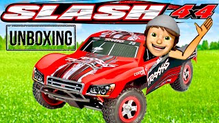 Traxxas 116 Slash 4x4 UnboxingFirst Run  AlexBplaying [upl. by Ahmed]