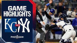 Royals vs Yankees ALDS Game 1 Highlights 10524  MLB Highlights [upl. by Geoffry175]