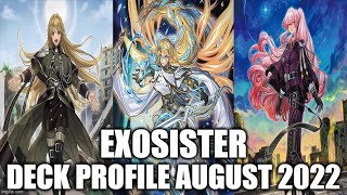 EXOSISTER DECK PROFILE AUGUST 2022 YUGIOH [upl. by Sidnala]