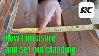 How to set out and plan for cladding [upl. by Atoked]