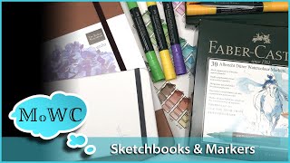 The Perfect Sketchbook Rerelease by Etchr  Albrecht Dürer Watercolor Markers First looks [upl. by Hayidan]