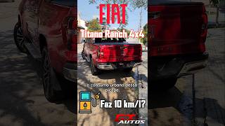 Consumo da Fiat Titano Ranch 4x4 na cidade shorts [upl. by Mazurek]