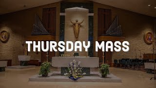 Thursday Mass 4424 [upl. by Nnylekoorb]