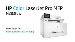 HP Color LaserJet Pro MFP M283fdw [upl. by Tiram]