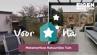 Van verwaarloosde tuin tot chillparadijs voor het hele gezin  Metamorfose  Eigen Huis amp Tuin [upl. by Aneleairam]