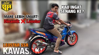 MODENAS DINAMIK FULL RESTORE KAWASAKI LEOSTAR SSR rare [upl. by Annahsad131]