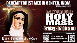 Catholic Holy Mass St Benedicta Of The Cross  9th August 2024 Thuesday [upl. by Krall]