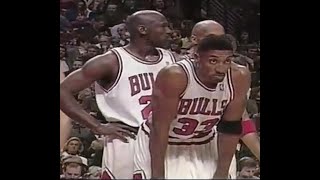 New Jersey Nets  Chicago Bulls 1998 NBA Playoffs 1st Round Game 1 [upl. by Malcolm9]