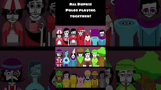 All Bupkis Polos Playing Together shorts incredibox [upl. by Alix]