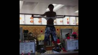 Boonk Gang 1 Million Hood Slip amp Slide in CHICK FIL A [upl. by Cormack]