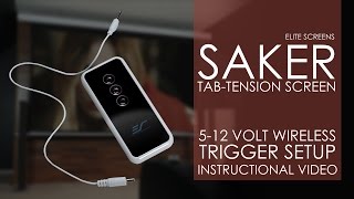 Saker TabTension 512 volt wireless trigger setup [upl. by Pilihp]