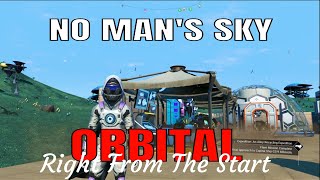 No Mans Sky Orbital Quickly Doing The Daily Stuffs [upl. by Saraiya453]