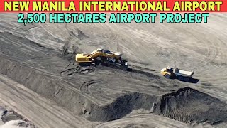 2500 Hectares Airport project Bulacan Airport NEW MANILA INTERNATIONAL AIRPORT update 11092023 [upl. by Cori67]