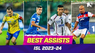 Best Assists from the season so far  ISL 202324 [upl. by Logan]