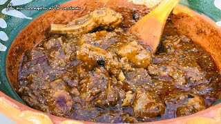 Carne y Costillas de Puerco De mi Rancho en Salsa Tatemada Con solo 3 Ingredientes [upl. by Nyret935]