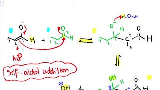 AcidBase catalyzed aldol addition and aldol condensation reactionOrganic chemistry [upl. by Satsoc983]