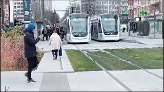 Paris metro tram 2024 [upl. by Snehpets]