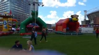 Bouncy castle festival Amsterdam [upl. by Stinson893]