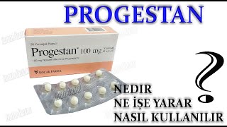 PROGESTAN Tablet Nedir Niçin Kullanılır Nasıl Kullanılır Yan Etkileri Nelerdir [upl. by Kopaz]