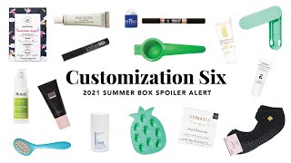 FabFitFun Summer Box Spoiler Alert  Customization 6 [upl. by Dorina]