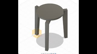 Stool Design for Beginners [upl. by Ardnas]