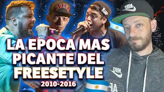 DTOKE REACCIONA A LA EPOCA MÁS PICANTE del FREESTYLE ARGENTINO 20102016 [upl. by Ingunna460]