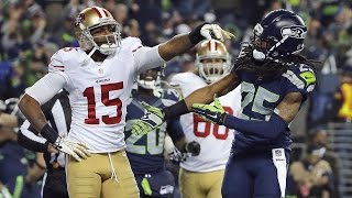 Richard Sherman Micd Up vs Michael Crabtree 2013 NFC Championship Game [upl. by Philipson]