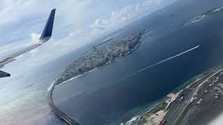 Maldives To Mumbai  Indigo Airline  Gaafaru Island [upl. by Arraik]