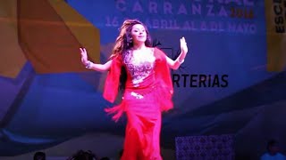 Wendy Sîdar Danza Kawleeya Feria Nacional de San Marcos 2016 الراقصه المكسيكية ترقص رقص شرقي عراقي [upl. by Zorah132]