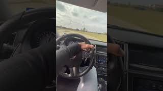 Straight piped q50 37 POV [upl. by Bixby]