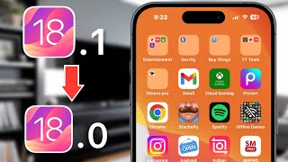 How to Downgrade iOS 181 to iOS 180 [upl. by Liahus]