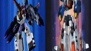 Transformers Armada Jet Optimus Megaweapon and Burning Galvatron [upl. by Rhody]