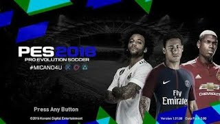 كيفية تحميل باتش 2018 لبيس 2017 Pes 2017 [upl. by Adair]