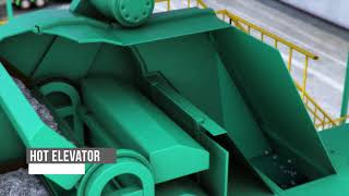 Asphalt Mixing Plant 3D video by PT Aston Prima Raya  Indonesia [upl. by Hallsy786]