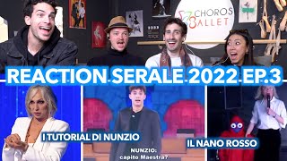 I TUTORIAL di Nunzio per la Celentano  Reaction Serale Amici 2022 ep3 [upl. by Akiram686]